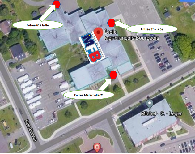 ENTRÉES DÉSIGNÉES