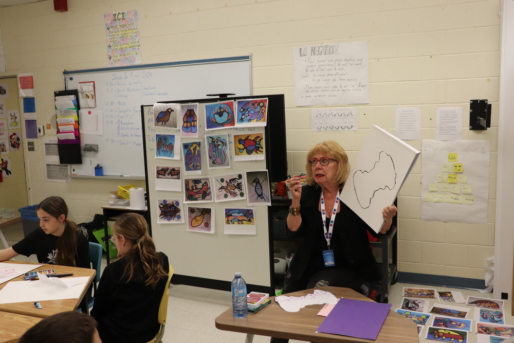 Atelier d'art autochtone canadien