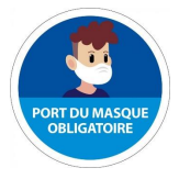 POrt du masque obligatoire